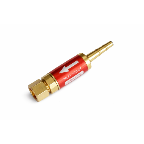 ARRESTOR FLASH BACK FOR TORCH WITH ONE SIDE BRASS HOSE